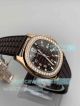 PPF Swiss Clone Patek Philippe Aquanaut Brown Dial Diamond Quartz Rubber Strap Watch (3)_th.jpg